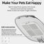 ROJECO Automatic Cat Feeder Pet Smart WiFi Cat Food Kibble Dispenser Remote Control Auto Feeder For Cat Dog Dry Food Accessories