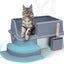 High Quality Smart Cat Litter Box Enclosed Stainless Steel & Plastic with High Absorption for Pet Cleaning
