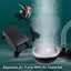 1Set Plastic Aquarium Air Stone With 2W Air Pump Pond Fish Tank Pump Aerator Aeration Hydroponic Oxygen Air Stone with Tube