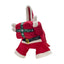 Christmas Halloween Dog Costume Warm Winter Dog Clothes Velvet Dog Hoodie Shirt Outfit Xmas Dress up Clothing for Large Dogs
