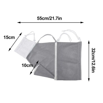 Cats Grooming Bag Breathable Mesh Cat Bathing Washing Bag Restraint Multi-purpose For Nail Cutting Beauty Medication Feedin A2J1