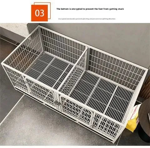 Cat cage breeding  pairingbreeding  breeding  three-layer display cage rabbit puppy