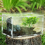 Reptile Terrarium Transparent Reptile Breeding Carrier Lightweight Acrylic Large Feeding Tarantula Habitat Box For Small Animals