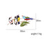 Enamel Bird Brooches for Women Rhinestone Sparrow Pins Magpie Badge Office Party Friend Gifts Accessories
