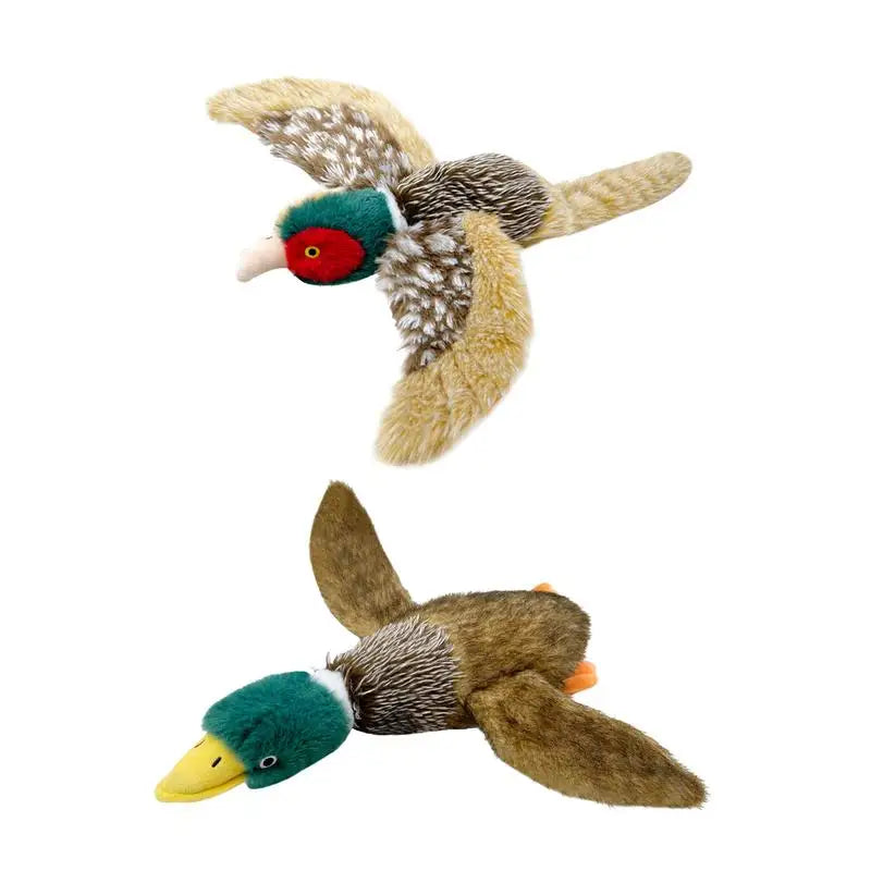 Duck Dog Toy Squeaky Cute Duck Plush for Dog Calming Chew Toy Pet Supplies for Small Medium And Large Pets Indoor Play Supports