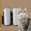 Cat Rubbing Corner Cat Scratcher Cat Corner Brush Grooming Kitten Pet Brush Corner Grooming Massage Brush Catnip Groomer
