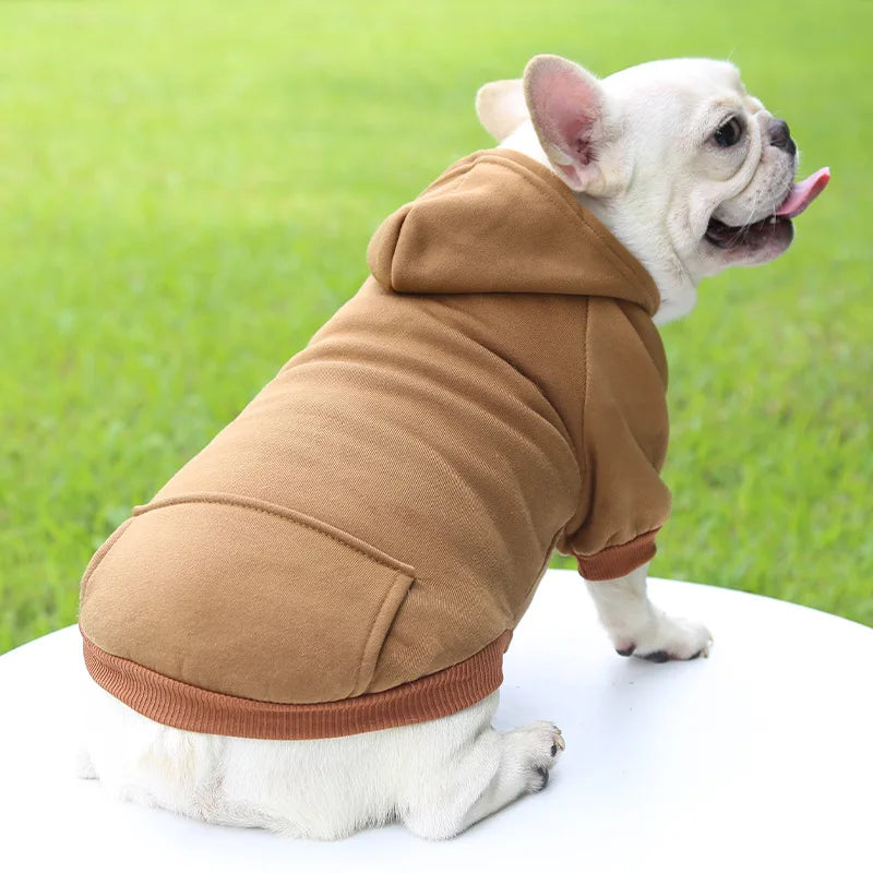 Autumn winter sweater cowboy pocket two legged clothes sports style pet clothes dog cat clothes pet products