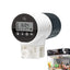Automatic Fish Feeder Electric Aquarium Feeder With Smart Timer Silent Auto Fish Food Dispenser With 200ml Feed Box Timer