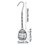 Hanging Bird Feeder Metal Hanging Bird Cage Bird Feeder Squirrel Proof Wild Bird Feeders For Outside Garden Patio Lawn Window