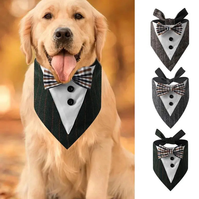 Bandana for Dogs Fashionable Small Dog Bandana Triangle Dog Scarf Pet Triangle Scarf Breathable Dog Handkerchiefs for Parties