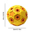 Pet Sound Toys Dog Toy Ball Rubber Hollowed Star Shape Squeaky Balls for Dogs Portable Bite Resistant Training Playing Supplies