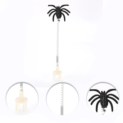 UXCELL 1 Pc Fashion Funny Cat Playing Rod Portable Spider Moon Halloween Toys Cat Playing Rod for Indoor