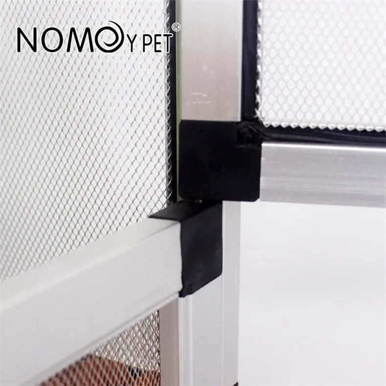 Reptile Detachable Habitat Tank Terrarium Transparent Aluminium Air Screen Cage Front Opening Door Full View Lizard Chameleon