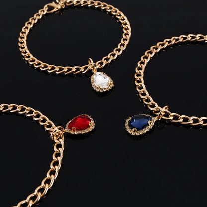 Cat Collar Dog Princess Love Cat Necklace Handmade Birthday Party Necklace Cat Accessories Pet Puppy Crystal Diamond Pendant