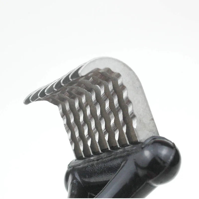 Dog Comb Pet Grooming Tools Dog Rake Comb Trimmer Stainless Steel Cat Dog Comb for Dematting Removing Dead Matted & Knotted Hair