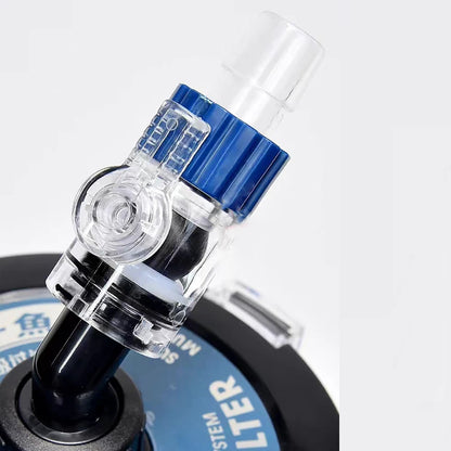 External Aquarium Filter Quiet External Canister with Sponge Bucket No Pump Suitable for Sea/Fresh water Fish Tanks Filtration