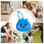 Zippered Dog Food Container Cartoon Silicone Dog Food Bag Cute Pet Snack Pouch Multipurpose Puppy Food Bag For Cookies Dry Meat