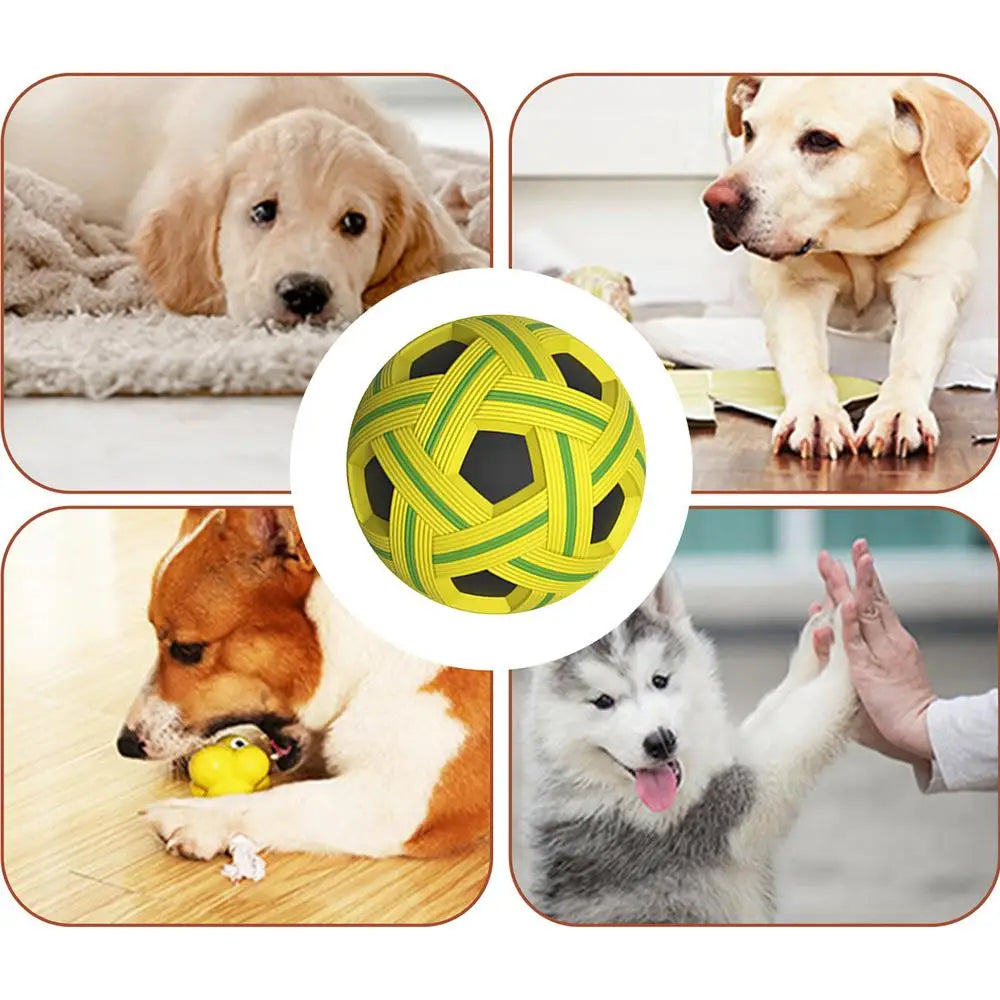 Dogs Bouncing Ball Toys Pet Interactive Cat Ball Toy Dog Chew Toys For Indoor And Outdoor Dogs Puppy Training