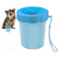 Pillar Shaped Pet Claws Cleaner Soft Silicone Foot Cleaning Cup Portable Cat And Dog Clean Brush Household Practical Product
