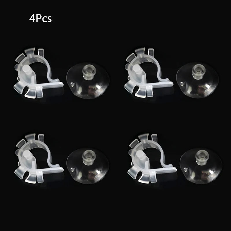 Plastic Aquarium Water Tube Holder Water Pipe Hose Mount Bracket for 4~6mm Pipe Water Tubes Fixed Clip Fish Tank Hose Clamp Hot