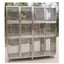 High Quality Stainless Steel Animal Cages Pet Showing Cage For Dog Cat Veterinary Kennel