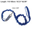 UXCELL Dog Leash Nylon Dog Leash Sponge Handle Reflective Rope for Small Medium Large Dogs Length 110-160cm Diameter 2.5cm