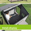 Solid Wooden Dog House Outdoor Double Top Outdoor Dog Crate Rainproof Golden Retriever Crate Extra Large Universal Dog House