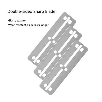 Aquarium Algae Remover Scraper Blade Metal Replacement Blades algae removal Fish Tank Aquatic Water Plant Grass Cleaning Tools