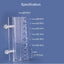 Transparent New Acrylic Aquarium Bracket Holder for Scissor Tweezers Shovel Kit Aquarium Maintenance Tools