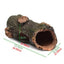 Aquarium Decor Hollow Trees Ornament For Aquarium Landscape Aquarium Tree Stump Rock Hollow Cave Stone For Cichlid Betta Fish