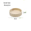 Smooth Wooden Hamster Feeding Bowl Hamster Food Bowl Small Animal Round Feeding Dish for  Chinchilla Hamsters Gerbils Mice