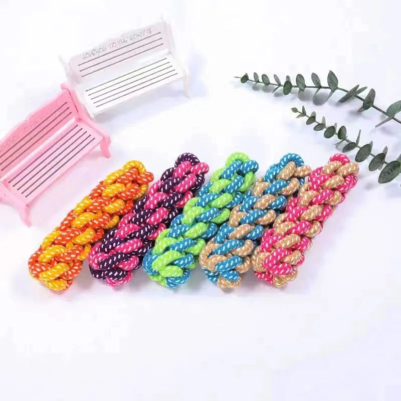 Pet Dog Toys for Large Small Dogs Toy InteractiveCotton Rope Mini Dog Toys Ball for DogsAccessories Toothbrush Chew Puppy Toy