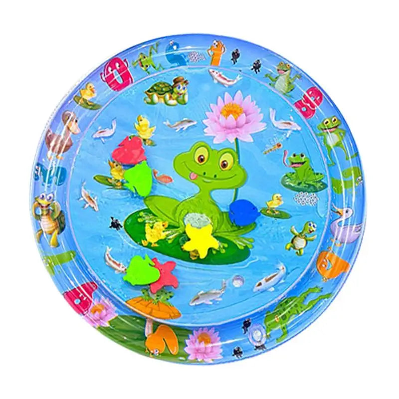Water Play Mat For Cats Water Mat For Cat And Dog Thickened Water Sensory Playmat Pet Playing Water Sensory Pad 65cm