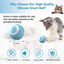 1Pcs Pet Gravity Intelligent Rolling Ball Cat Toy To Relieve Boredom Self Hi Cat Teaser Stick Kitten Charging Cat Teaser Ball