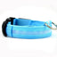 Glowing collar nylon collar dog leash collar glow-in-the-dark rechargeable collar dog collar pet supplies