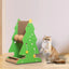 Cat Scratcher Christmas Tree Shaped Cat Scratching Post Sisal Climbing Frame Pet Toy for Indoor Cats Kitten Playing Toy 고양이 스크래처