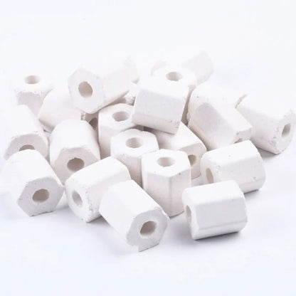 100g Aquarium Fish tank Filter Media Ceramic Ring For Aquarium Glass Ring Biological ring Baterial House 100g High Quality