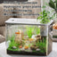 Fish Tank Aquarium Transparent Turtle Tank Aquarium Fish Bowls Small Aquariums Decorative Compact Tank For Turtle Breeding Small