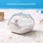Hamster Bathroom Panoramic Transparent Hamster Mouse Pet Toilet Cage Box Bath Sand Room Toy House Small Pet Supplies Accessories