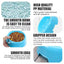 Candy Color Plastic Pet Round Bowl Cat And Dog Food Bowl Pet Small Cat And Dog Tableware Wholesale Easy To Clean Colorful