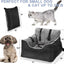Pet Car Seat for Large Medium Dogs Washable Dog Booster Pet Car Seat Detachable Dog Bed for Car Back Seat Pet Travel Carrier Bed