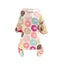 Pet Clothing Warm Cotton Dog Pajama Yellow Duck Soft Material Stretchable Dog Pajamas Onesie Pet Pjs Dogs Apparel for Small Dogs
