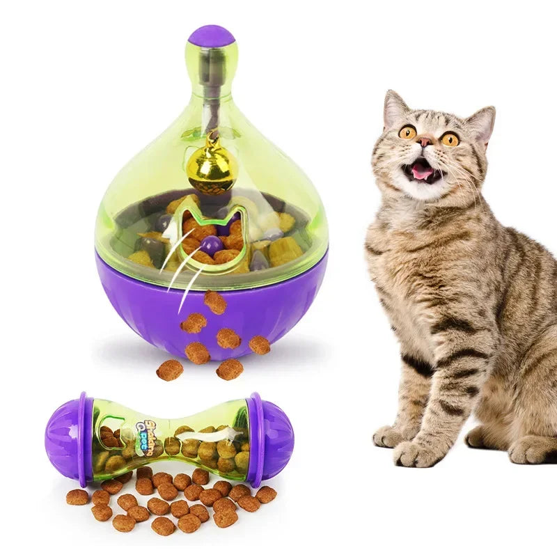 Pet Tumbler Pet Toy Cat Dog Puzzle Toy Pet Leaky Food Container Dog Toy Pet Leaky Food Ball