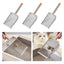 Stainless Steel Cat Litter Scoop with  Long Handle Kitten Sifter Sifter Litter Scooper  for Rabbits Pets Supplies Bunny