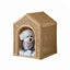 House Pet Bed Roof Kennel Rattan Cat Cat Bed Kitten Puppy Handmade Rattan Bed ins Korean Natural Rattan