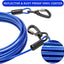 Double-headed Dog Tie Out Cable Leash, Long Steel Wire Rope, Outdoor Dogs Straps, Adjustable Running Rope Supplies