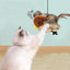 Usb Rechargeable Cat Toy Flapping Bird Cat Toy Interactive Plush Toy Remote Control USB Flapping Wings Cat Toy Chirping Cat Toy
