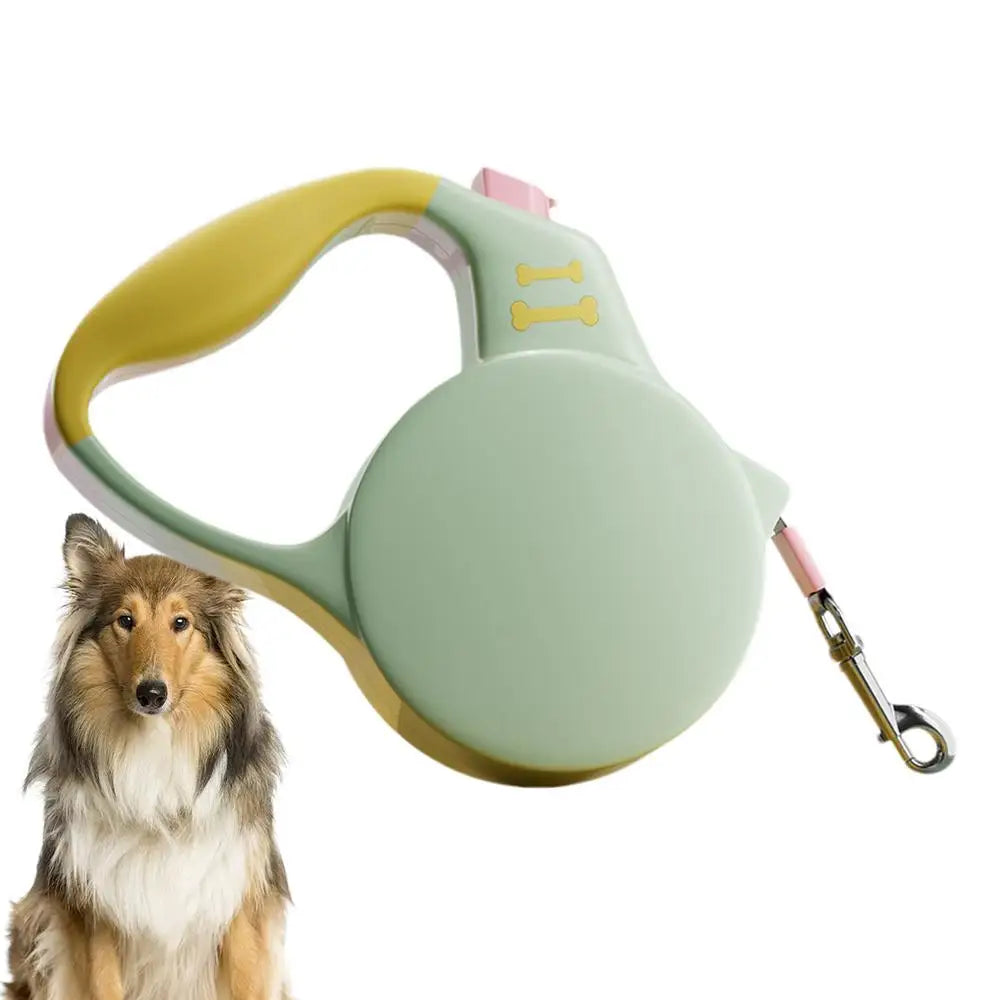 Heavy Duty Dog Rope Telescopic Tractor Automatic Rope Dog Walking Retractable Security Strap Long Lead Pet Rope With Non-Slip