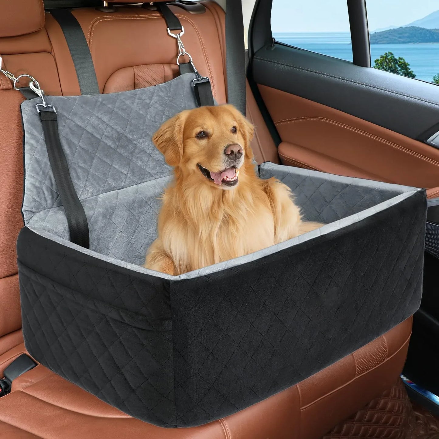 Amazon hot-selling car kennel removable and washable kennel car travel kennel removable and washable car pet pad