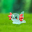 Miniature Axolotl Figures Cute Resin Mini Aquarium Figures In The Dark Durable Axolotl Figurines Small Aquarium